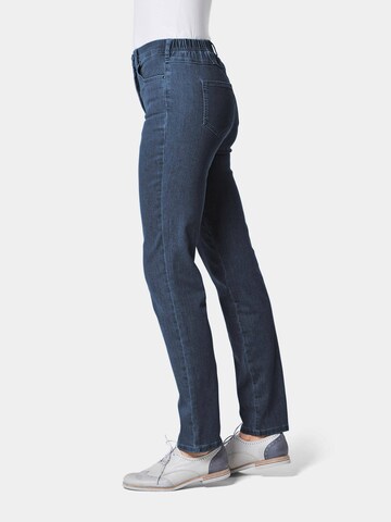 Coupe slim Jean Goldner en bleu