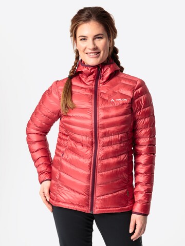 VAUDE Outdoorjas 'Batura' in Rood: voorkant