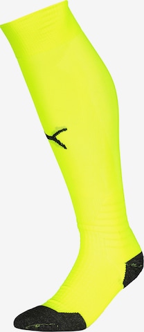 PUMA Soccer Socks in Yellow: front