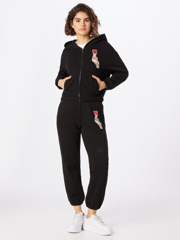 Love Moschino Sweat suit in Black: front