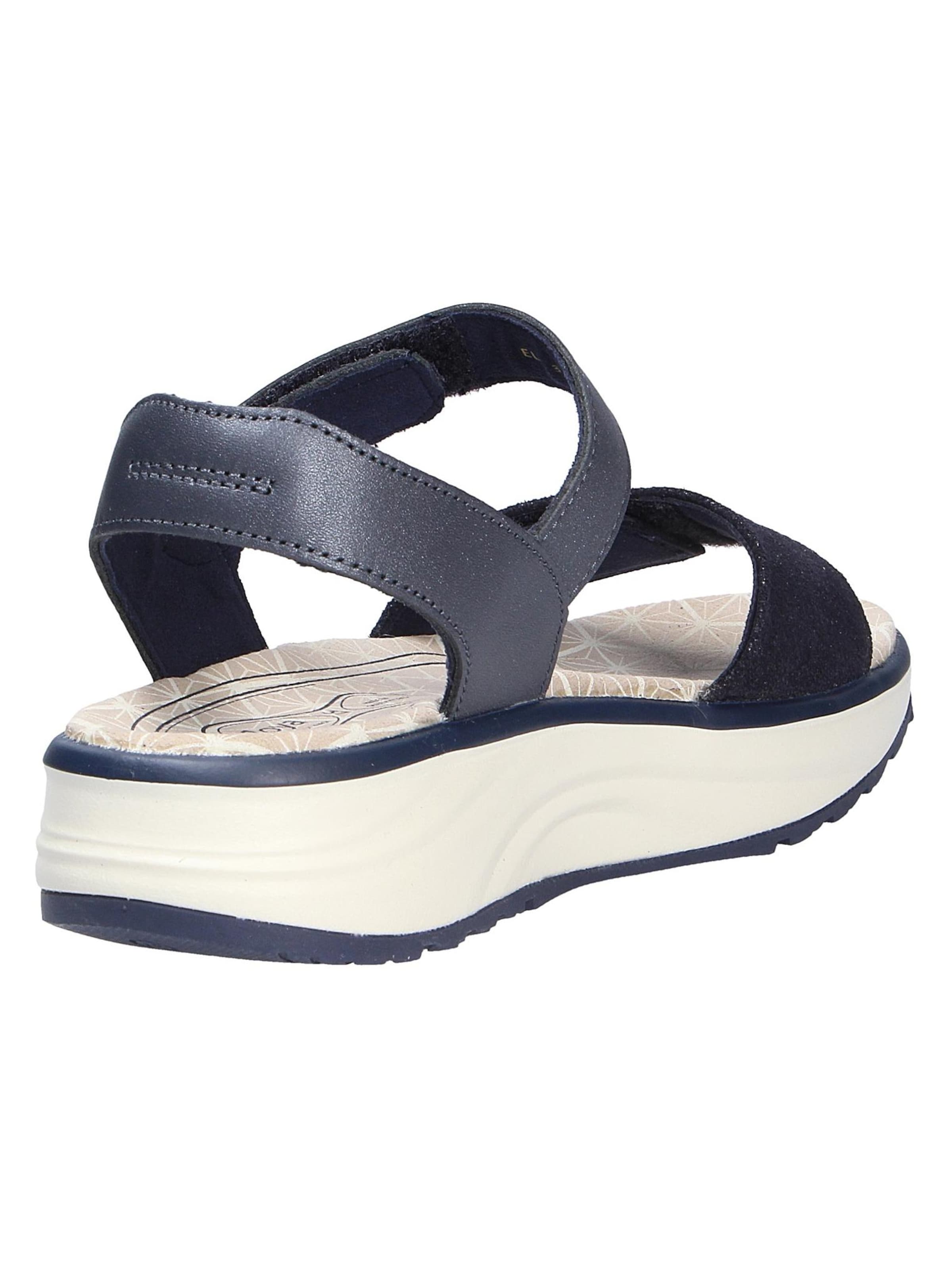 Joya Sandals 'FLORES DARK BLUE' in Blue