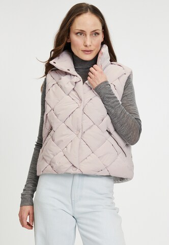 BLONDE No. 8 Vest 'Katja' in Grey: front