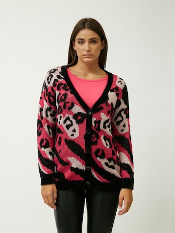 Giacchetta di Influencer in rosa: frontale