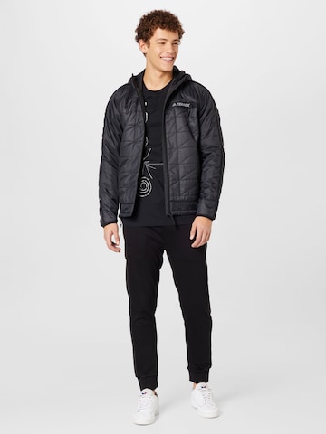 ADIDAS TERREX Outdoorjacke in Schwarz