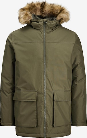 žalia JJ Rebel Demisezoninė parka 'JREBMARK': priekis