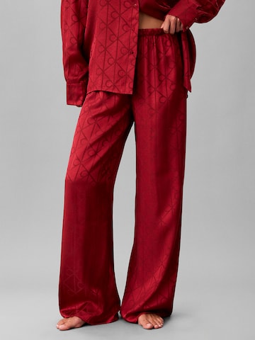 Calvin Klein Pyjama in Rot