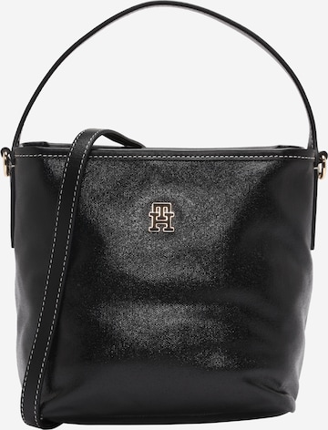 TOMMY HILFIGER Handtasche in Schwarz: predná strana