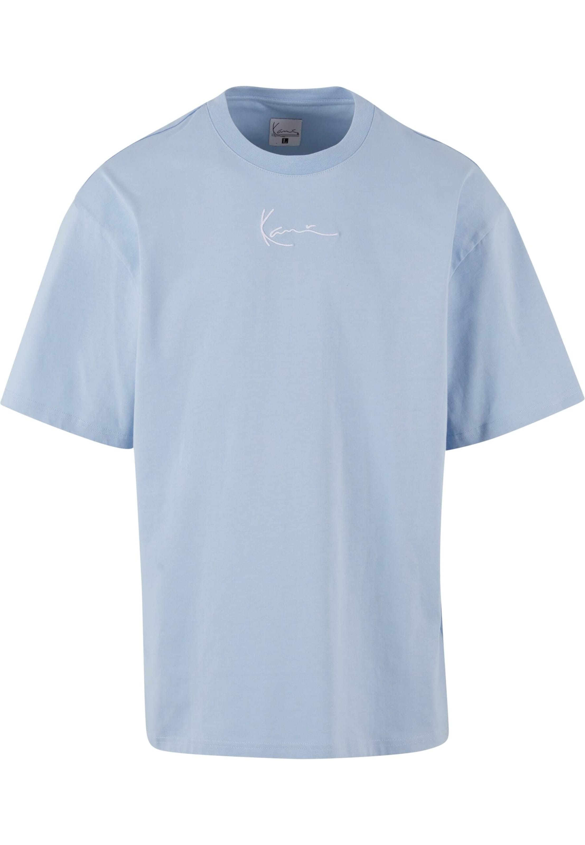 Karl Kani Shirt 'Signature Essential' in Blauw: voorkant