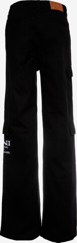 Karl Kani Loose fit Cargo trousers in Black