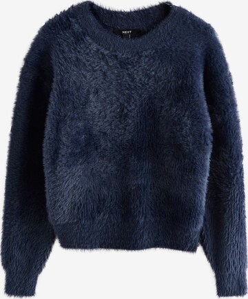 Next Pulover | modra barva: sprednja stran
