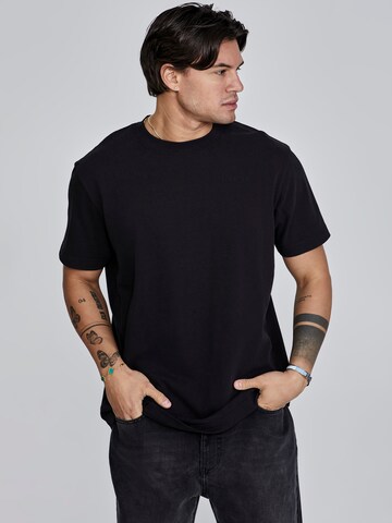 Maglietta di SikSilk in nero
