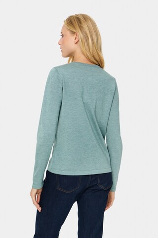 SAINT TROPEZ Strickjacke in Grün