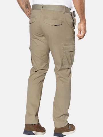 Jan Vanderstorm Loosefit Cargobroek 'Gunnmark' in Beige