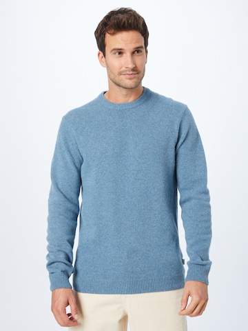 Casual Friday Sweater 'CFKarl' in Blue: front