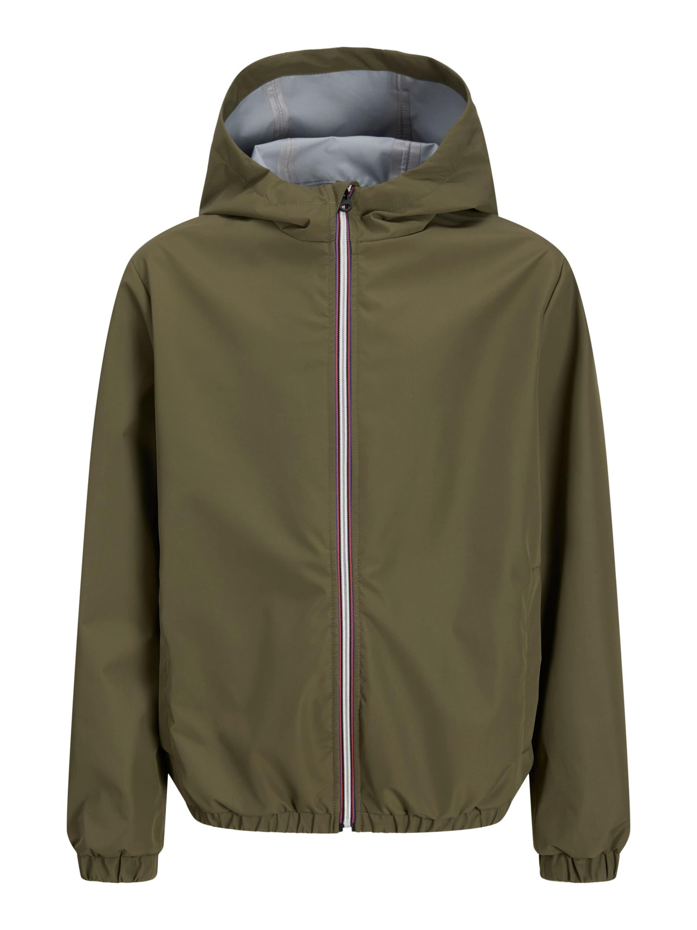 Jack & Jones Junior Between-Season Jacket in Green: front