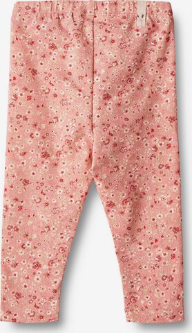 Wheat Skinny Legginsy w kolorze różowy