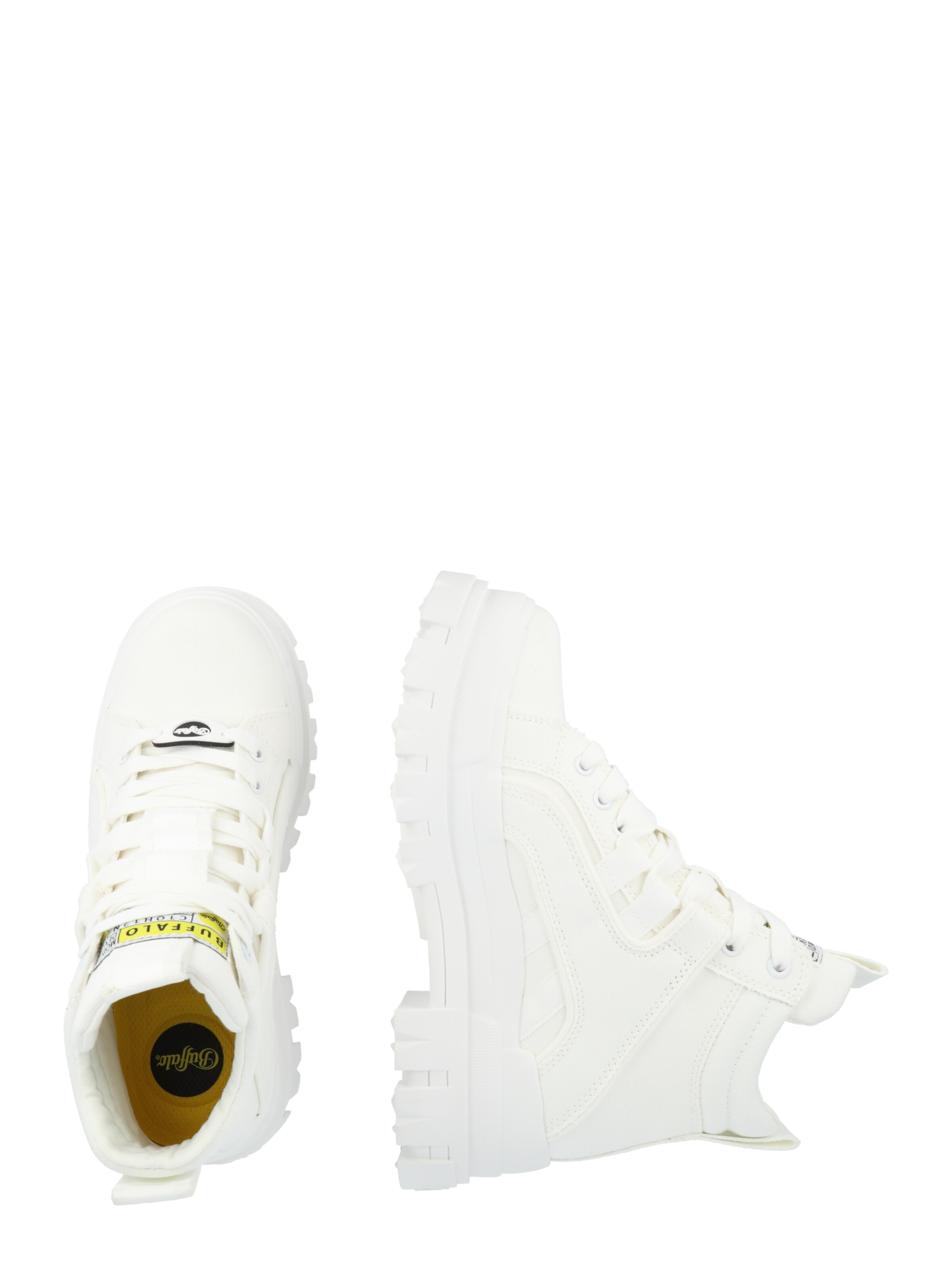 BUFFALO Veterlaarsjes 'Aspha NC' in Wit