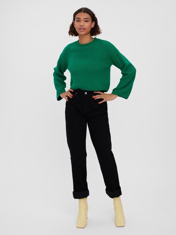 VERO MODA Sweater 'Sayla' in Green