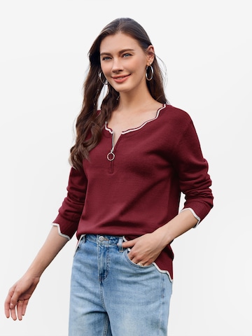 Imily Bela Sveter - Červená: predná strana