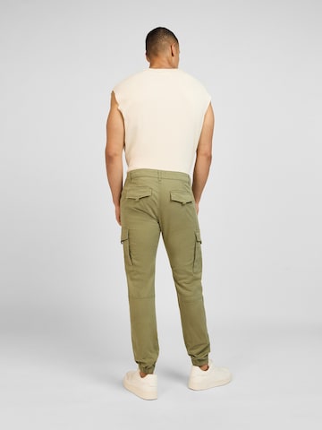WOTEGA Slim fit Cargo Pants '341' in Green