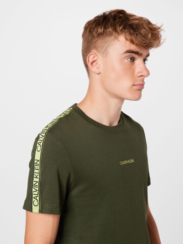 Calvin Klein - Camiseta en verde