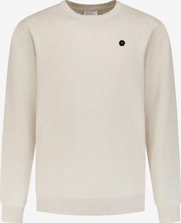 Pull-over No Excess en beige : devant