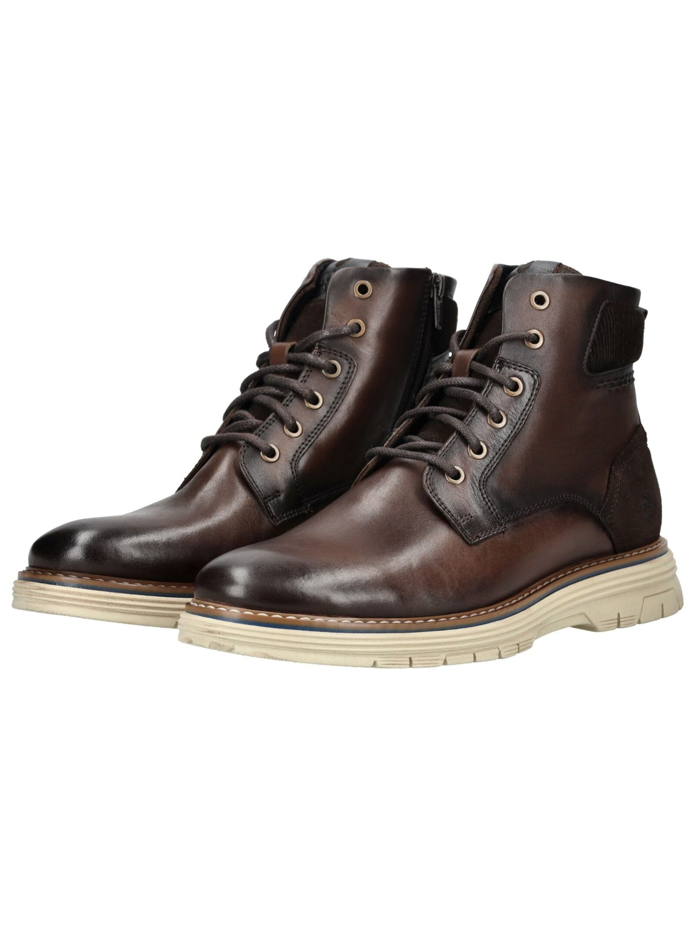 BULLBOXER Lace-up boots in Brown