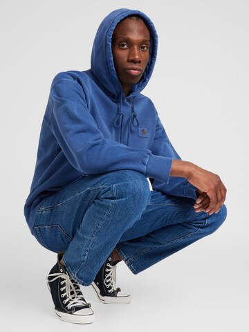 Carhartt WIP Sweatshirt 'Nelson' in Blauw