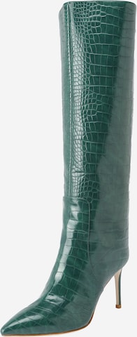 Jeffrey Campbell حذاء برقبة عالية 'ARSEN' بـ أخضر: الأمام
