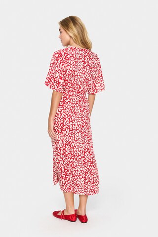 SAINT TROPEZ Blusekjole 'Zazia' i rød