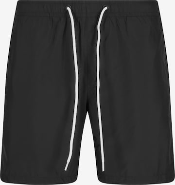 Urban Classics Regular Pants in Black: front