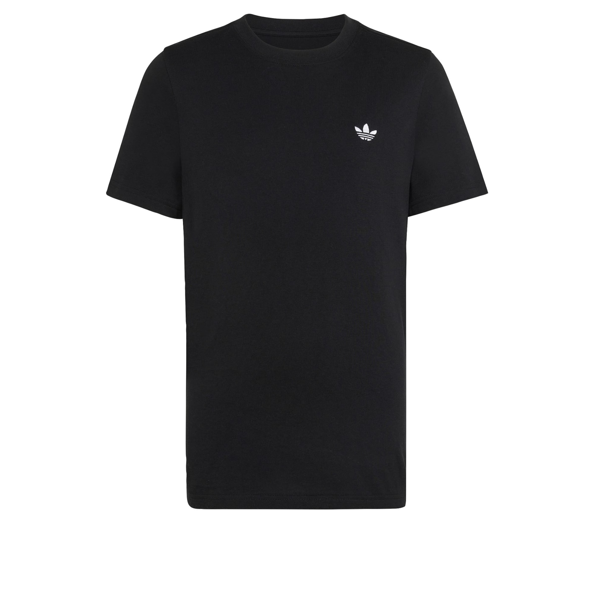 ADIDAS ORIGINALS Тениска в черно: отпред