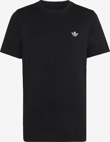 ADIDAS ORIGINALS Тениска в черно: отпред