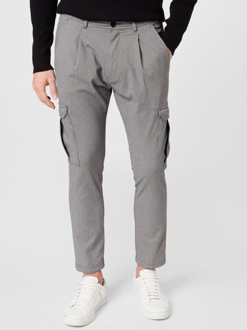 DRYKORN Slim fit Cargo Pants 'LAGO' in Grey: front