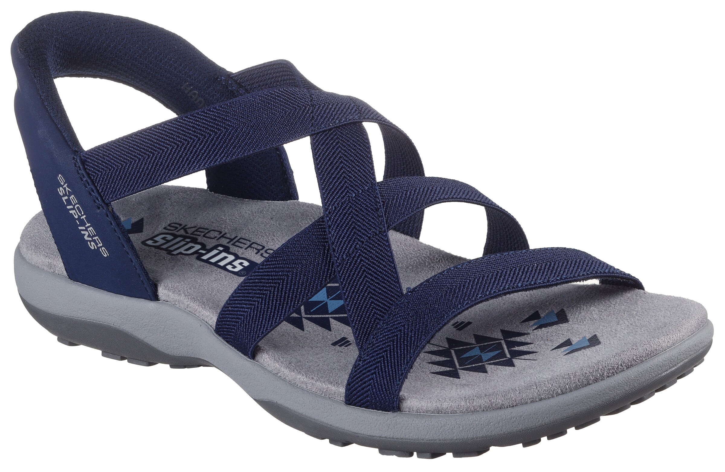 SKECHERS Sandale in Blau