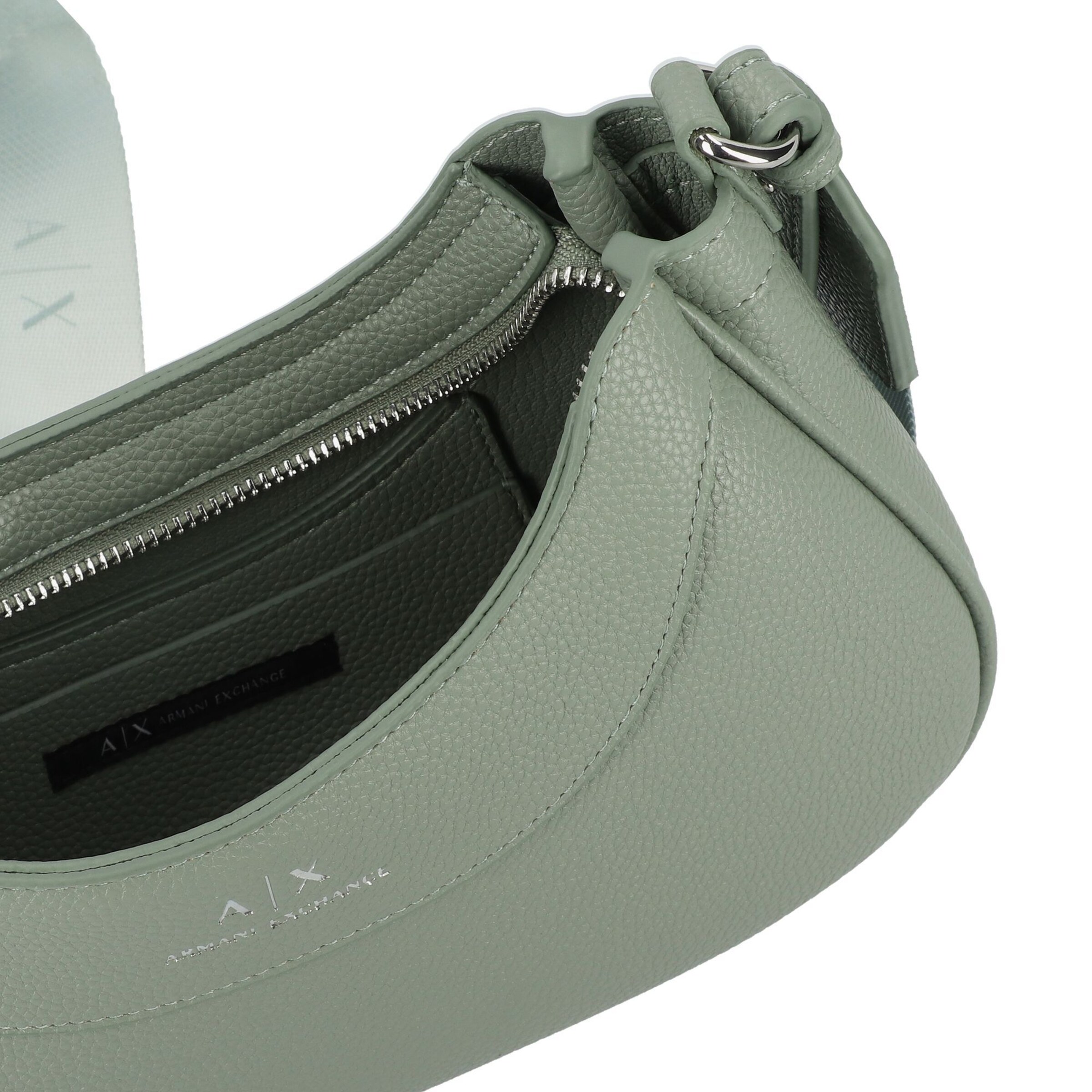 ARMANI EXCHANGE Crossbody Bag 'HOBO' in Green