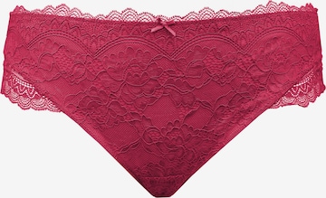 SugarShape Thong in Red: front