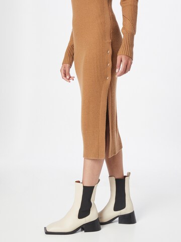 PATRIZIA PEPE Knitted dress 'ABITO' in Brown