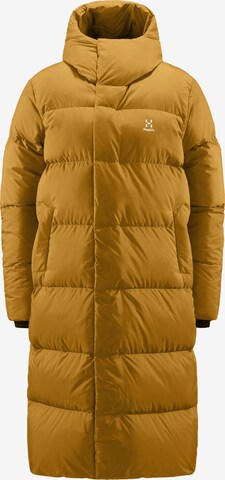 Haglöfs Outdoor Coat in Yellow: front