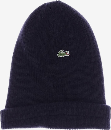 LACOSTE Hut oder Mütze One Size in Grau: predná strana