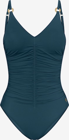 TRIUMPH Swimsuit ' Summer Twist ' in Blue: front