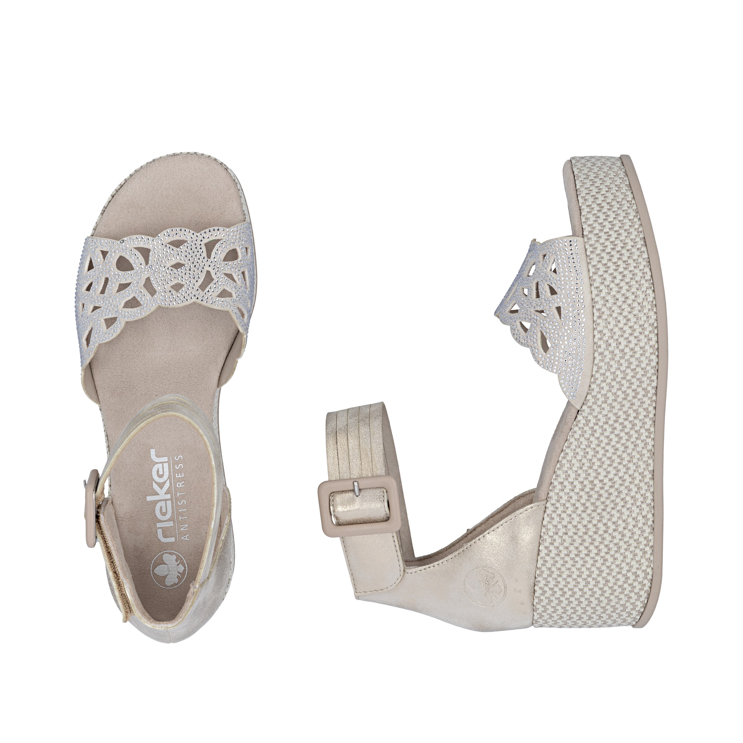 Sandales Rieker en beige