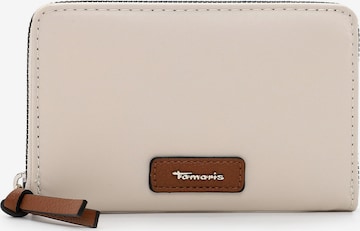 Tamaris Portemonnaie 'Fabrizia' in Beige: Vorderseite