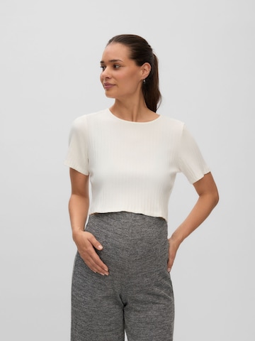 MAMALICIOUS - Top en blanco