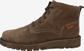 JOSEF SEIBEL Lace-Up Boots 'Cooper 04' in Brown