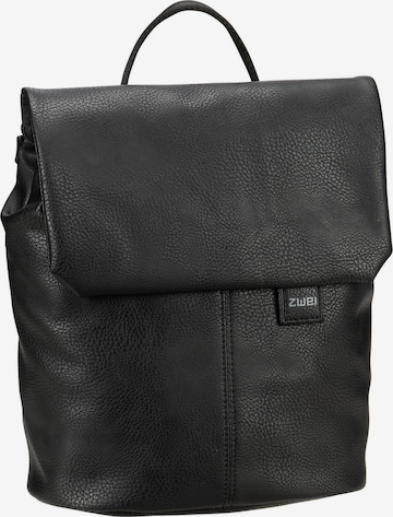 ZWEI Backpack 'Mademoiselle.M' in Black: front