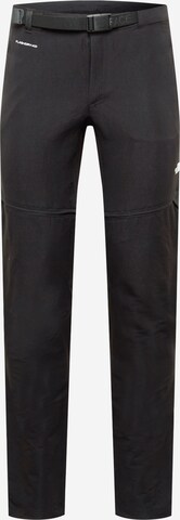 THE NORTH FACE Regular Workout Pants in Black: front