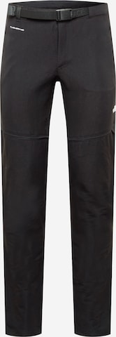 THE NORTH FACE Regular Workout Pants in Black: front