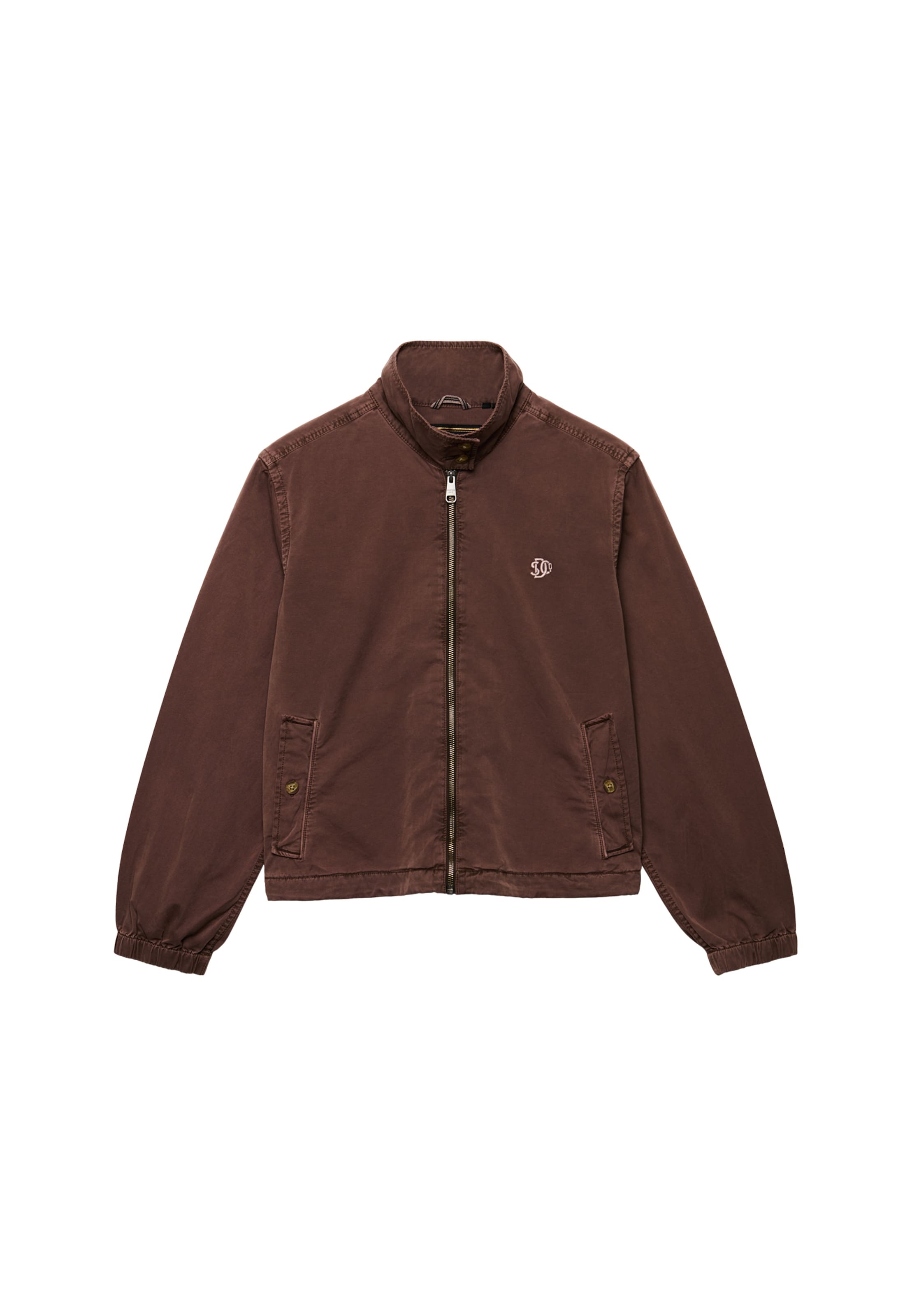 Superdry & Co Jacke 'Harrington' in Braun: Vorderseite