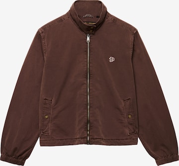 Superdry & Co Jacke 'Harrington' in Braun: Vorderseite